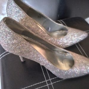 Glitter heels by Mossimo size 9.5